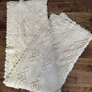 Handmade throw blanket